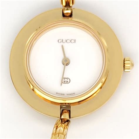 vintage gucci bezel watch|gucci watch 11 12.2 bezel.